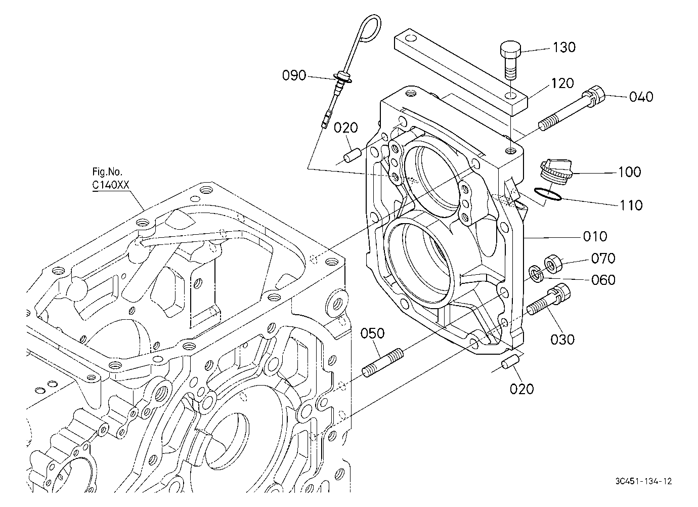 Transmission Case Rear Cover