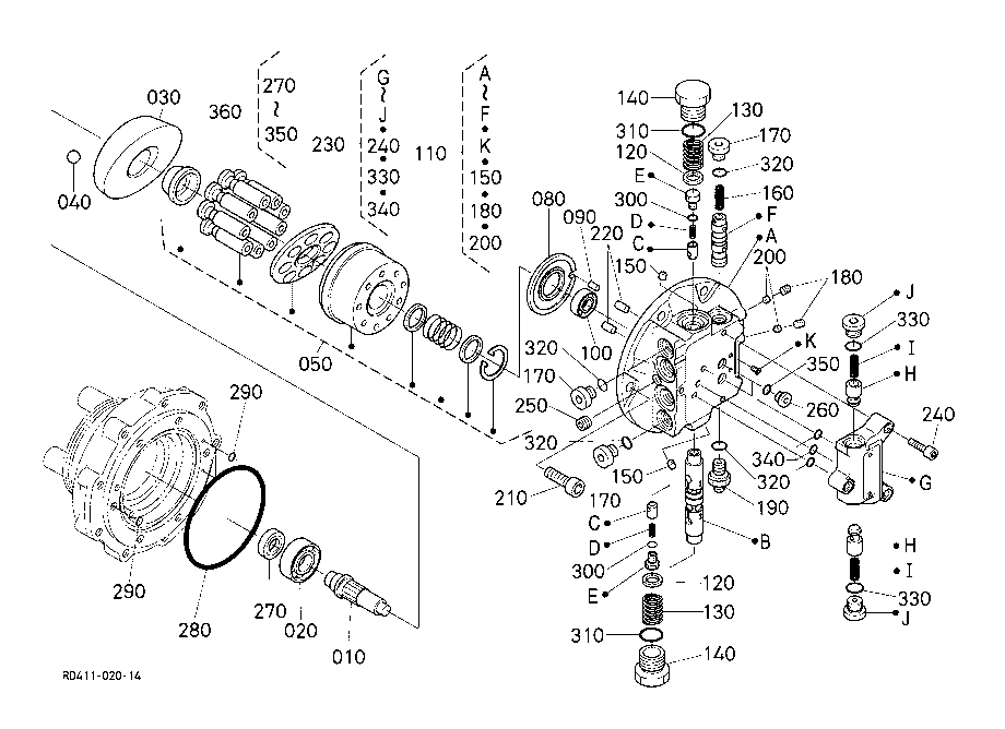 Drive Motor And Component Parts