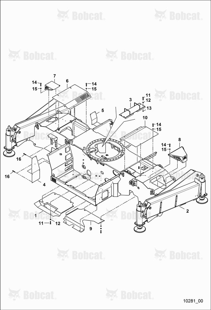 Chassis With Cover and Supports - 2