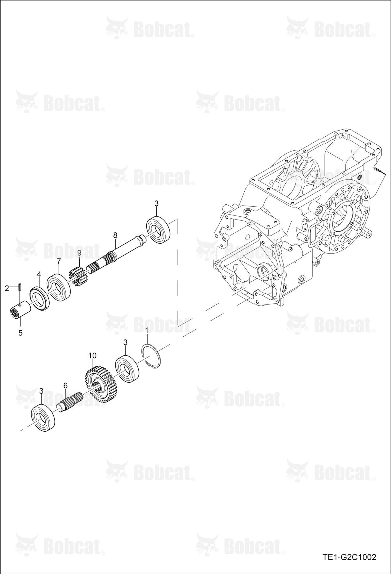 PTO Input Shaft Group