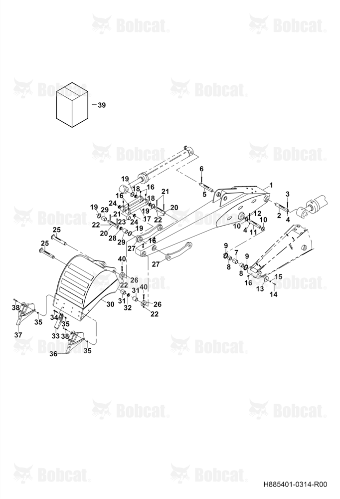 Standard Stick and Bucket Connections