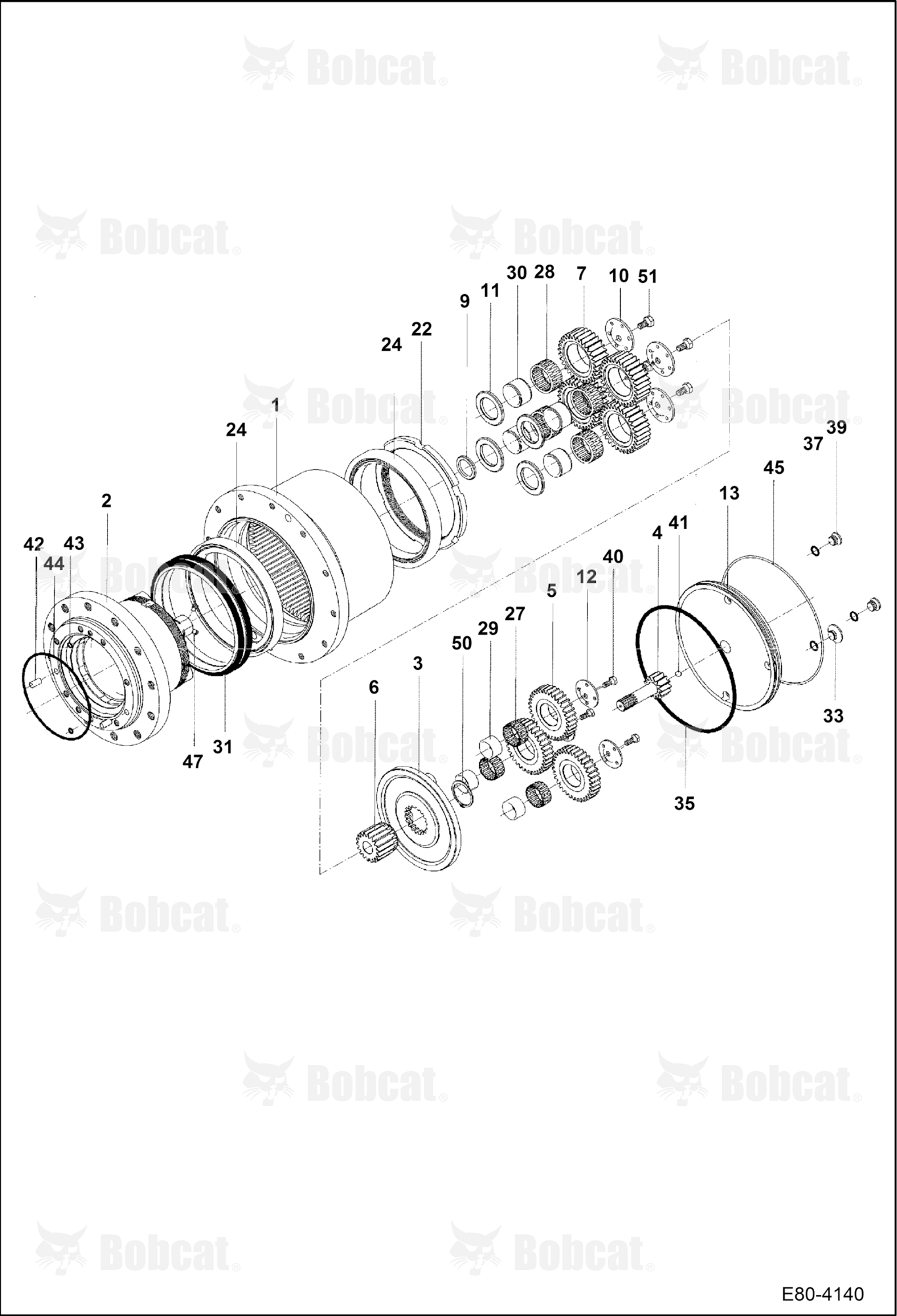 Drive Motor (Reduction Gear)