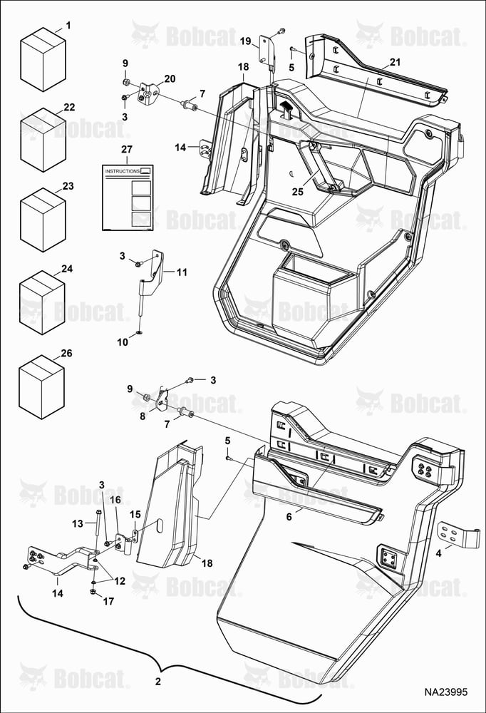 Kit Door Half (Rear)