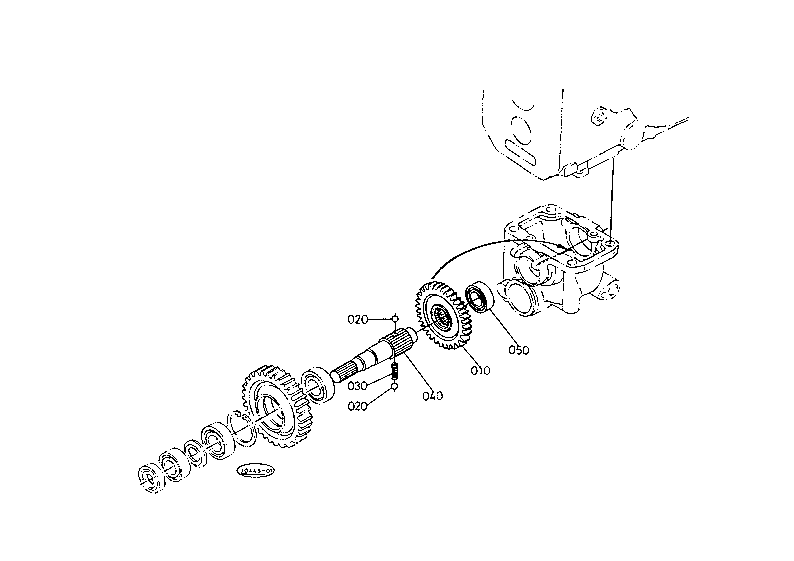 Front Wheel Drive Shaft [With Mid Pto]