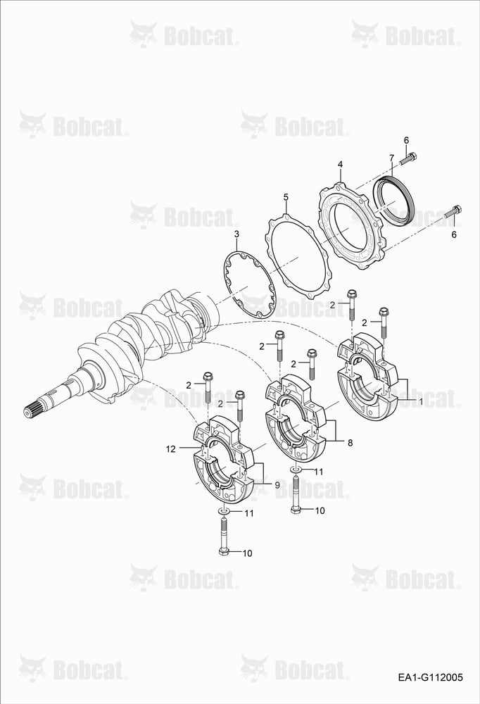 Main Bearing Case Group