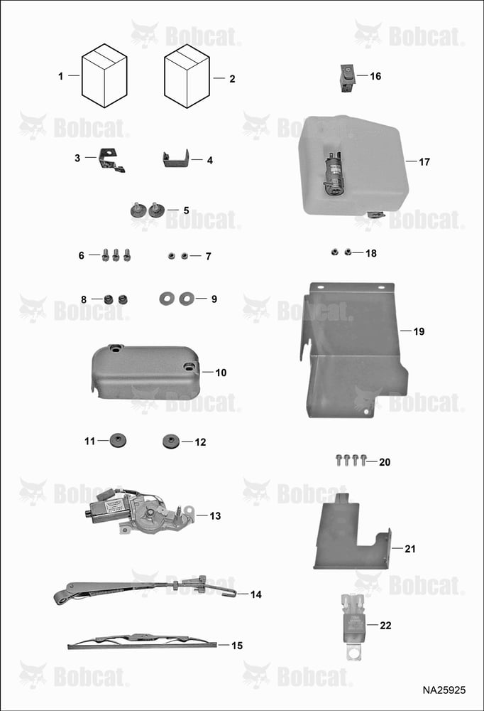 Kit Wiper Rear