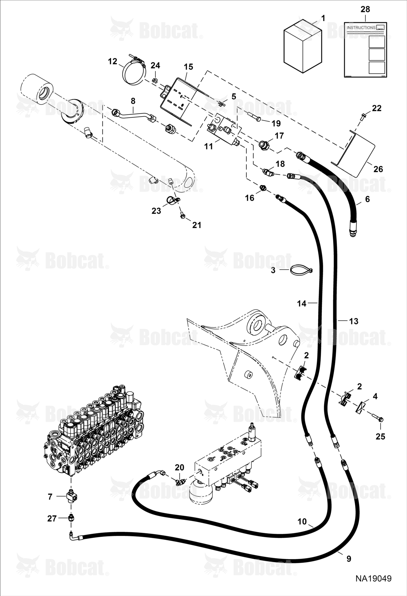Load Hold Kit (Arm)  B4GP11001 - B4GP11560