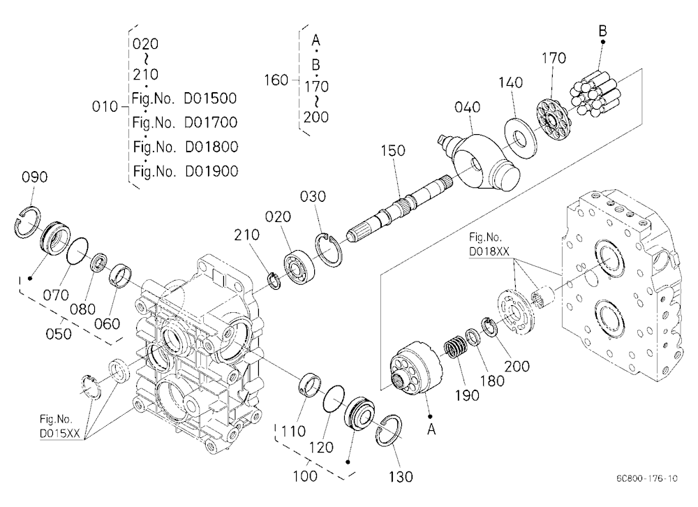 Hst (Pump) [Component Parts]