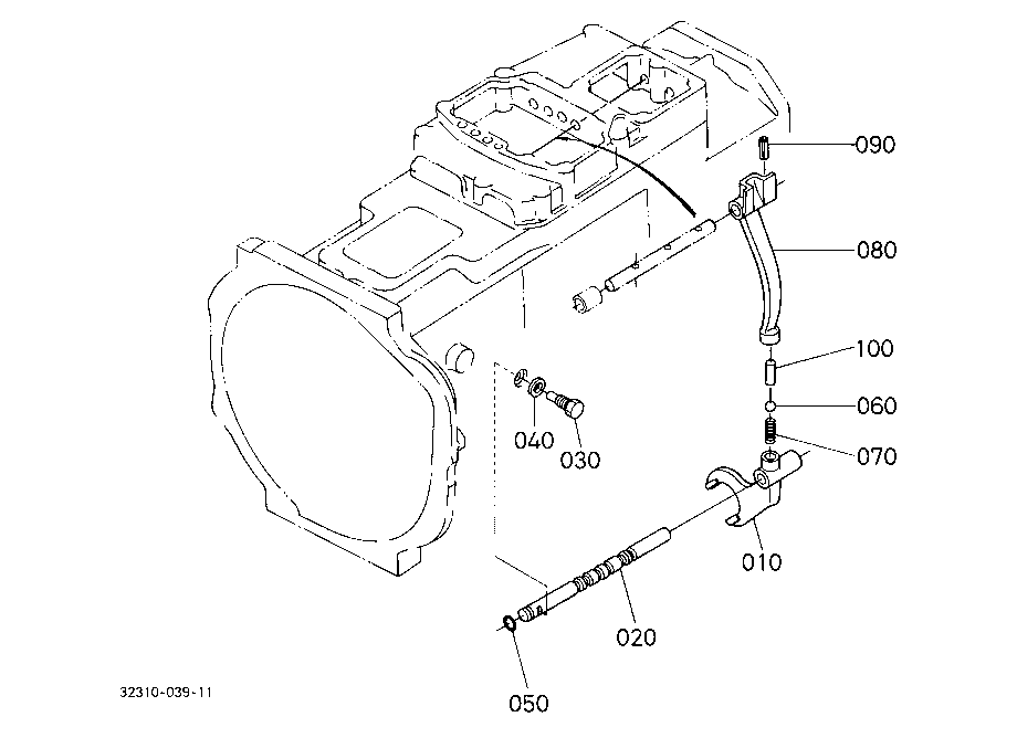 Pto Gear Shift Fork