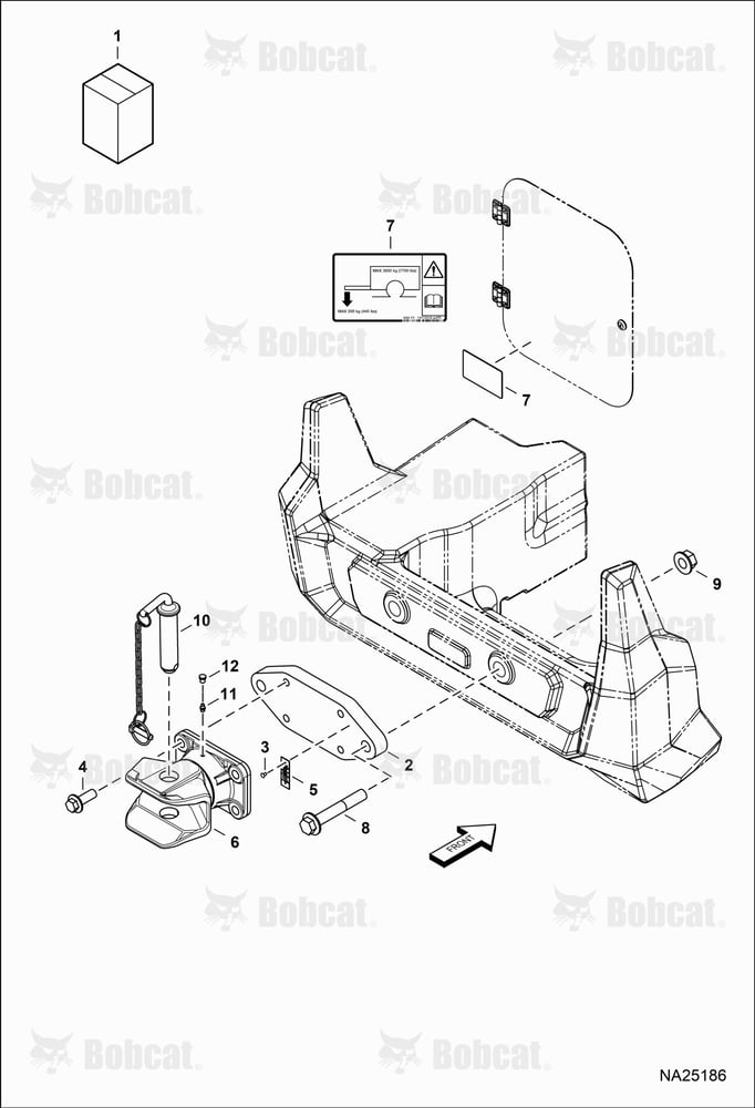 Rear Hitch Kit (Rotating)