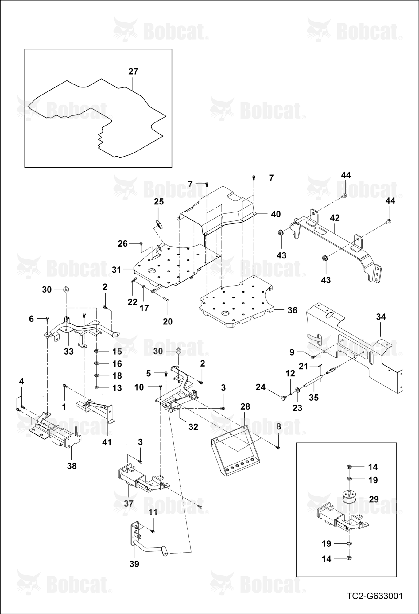 Step Seat Frame Group