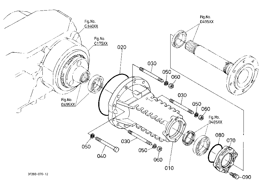 Rear Axle Case