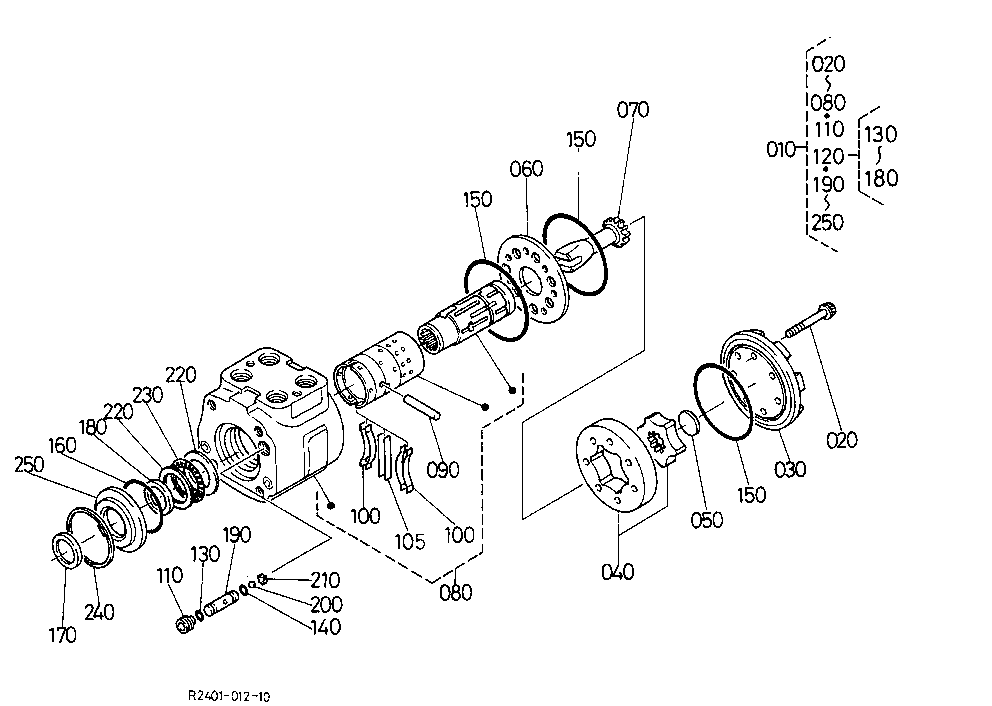 Steering Controller [Component Parts] [Old Type]
