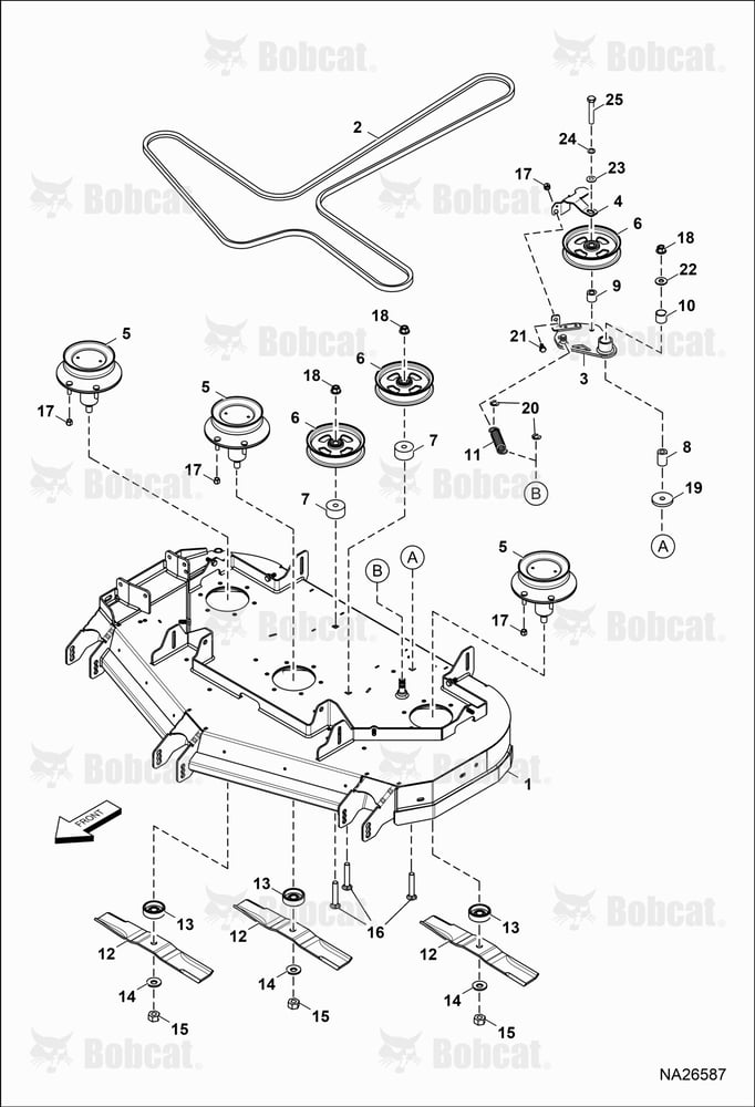 BELTS, Pulleys & Blades