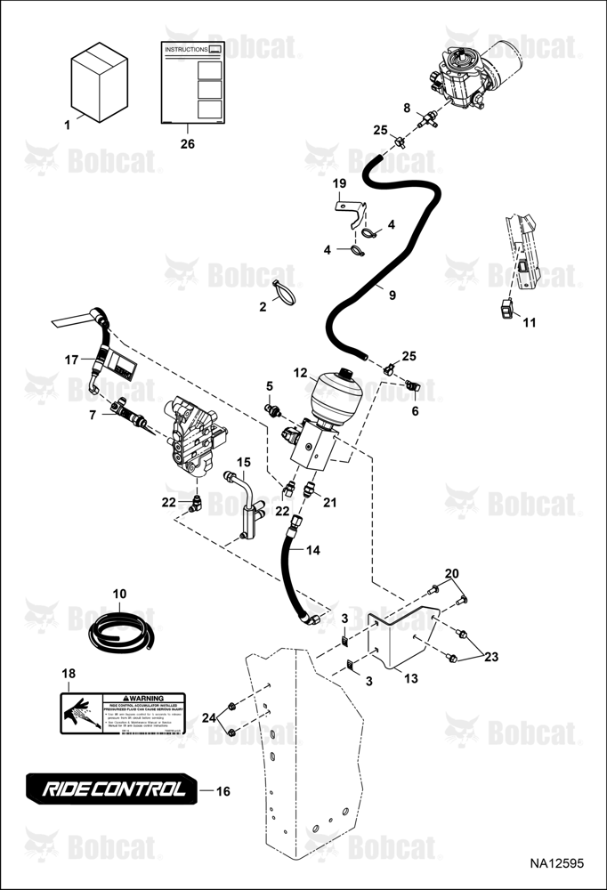 Ride Control Kit B3BU11252 & Above