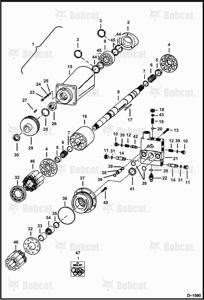 Hydrostatic Motor 502713001 - 502713060