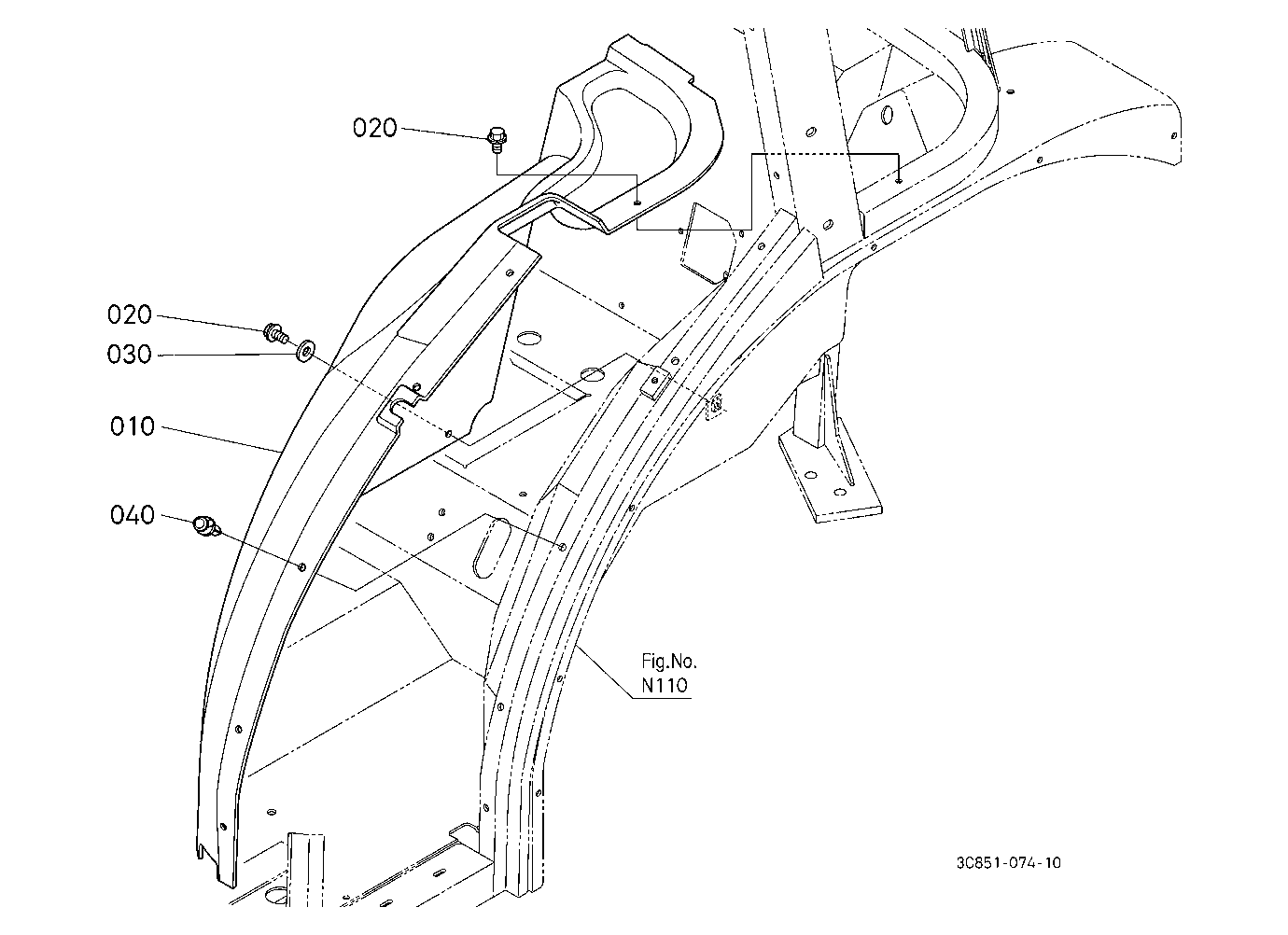 Fender Cover Lh