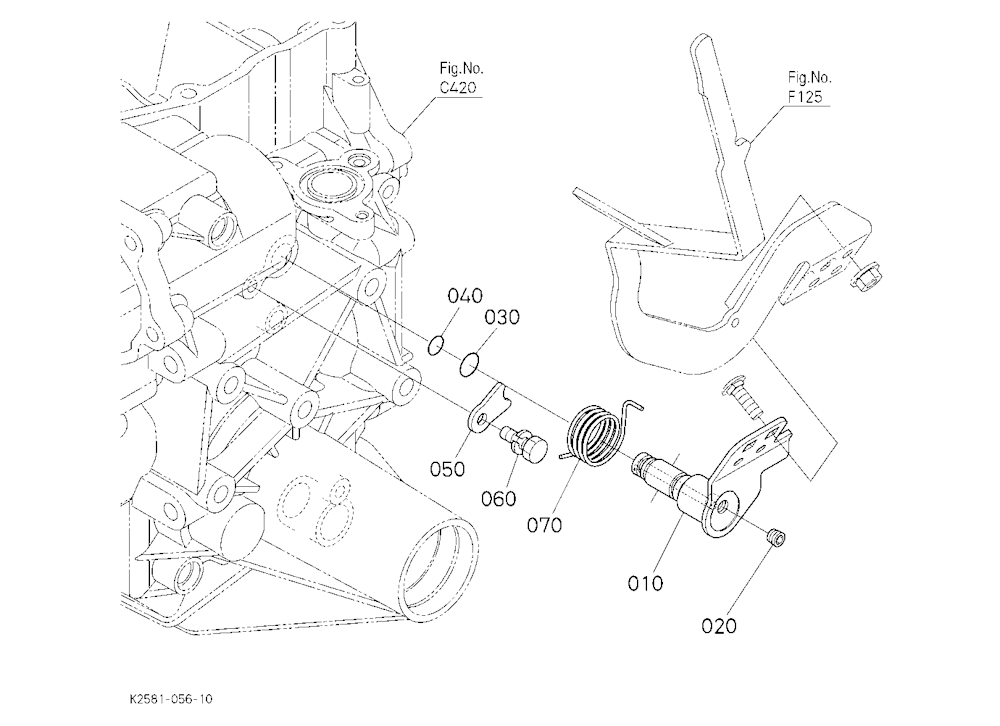Pto Gear Shift Fork