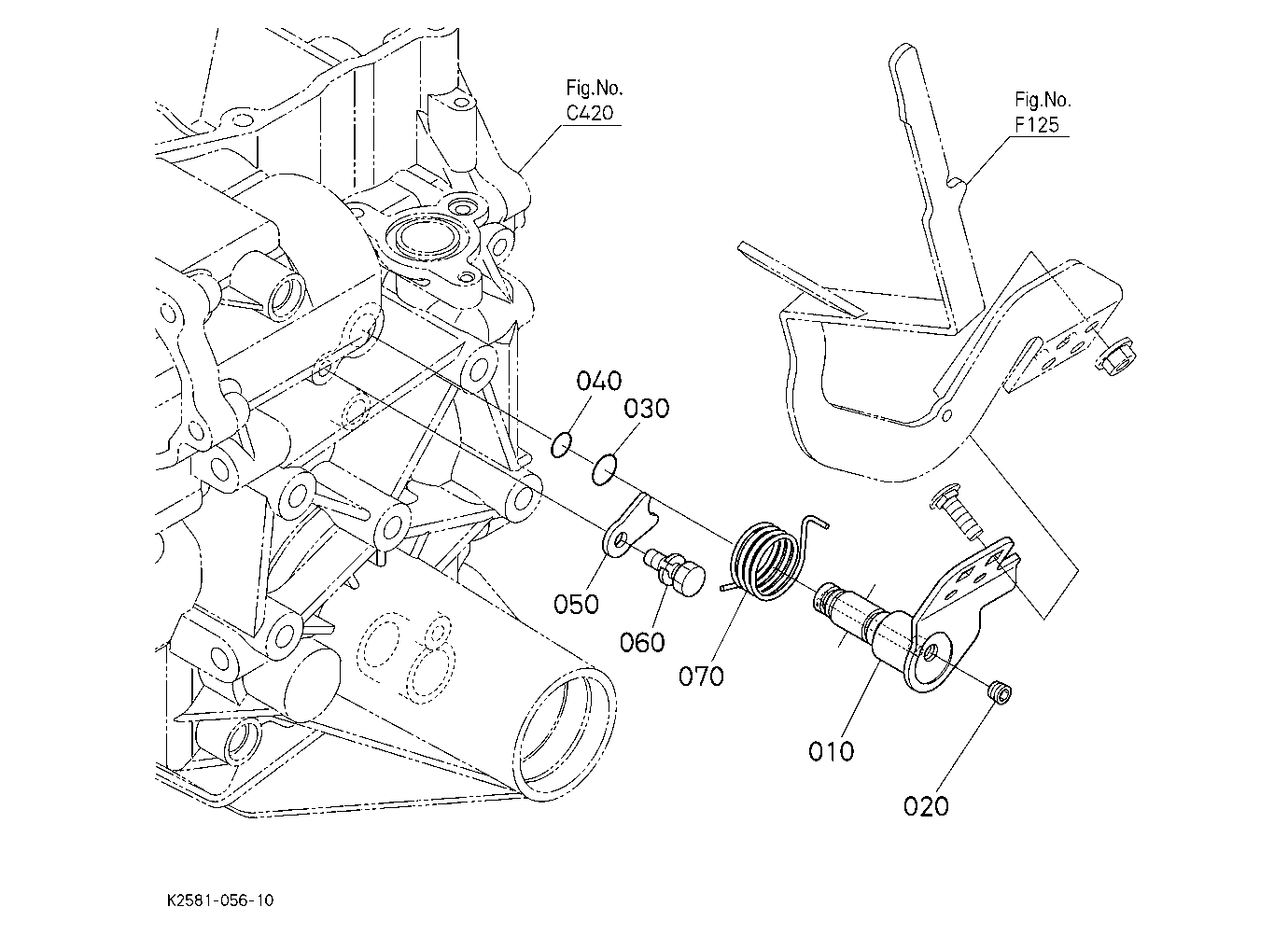 Pto Gear Shift Fork