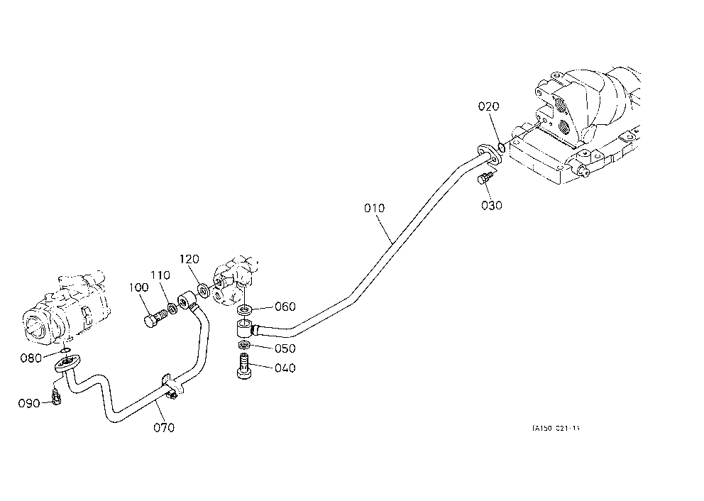 Hydraulic Oil Line(Delivery) [Gst Type]