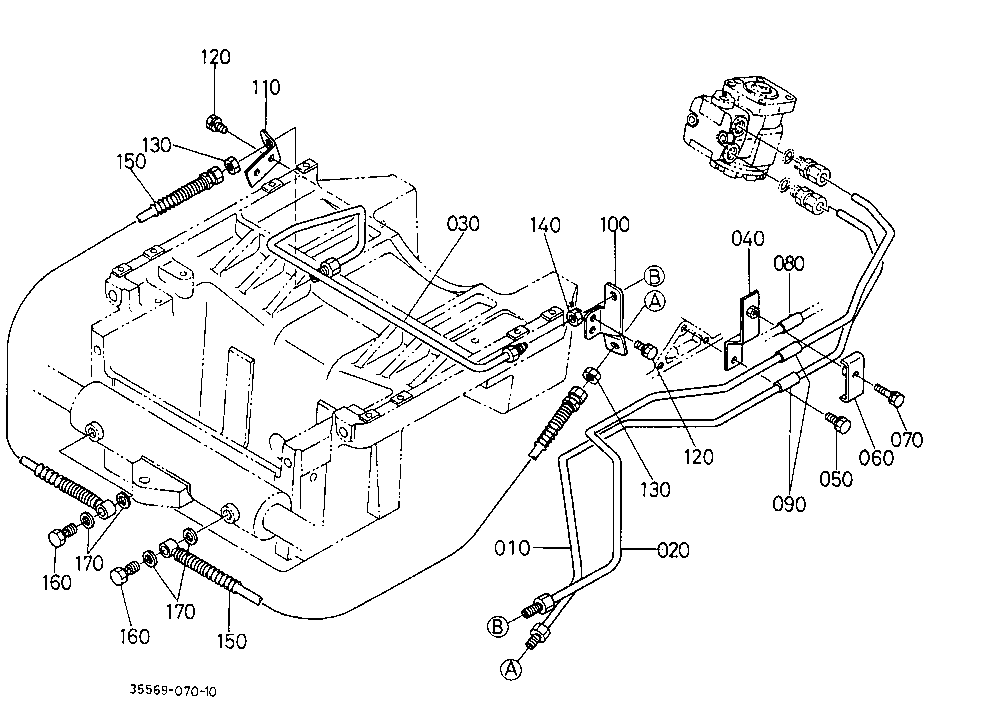 Power Steering Oil Pipe 1