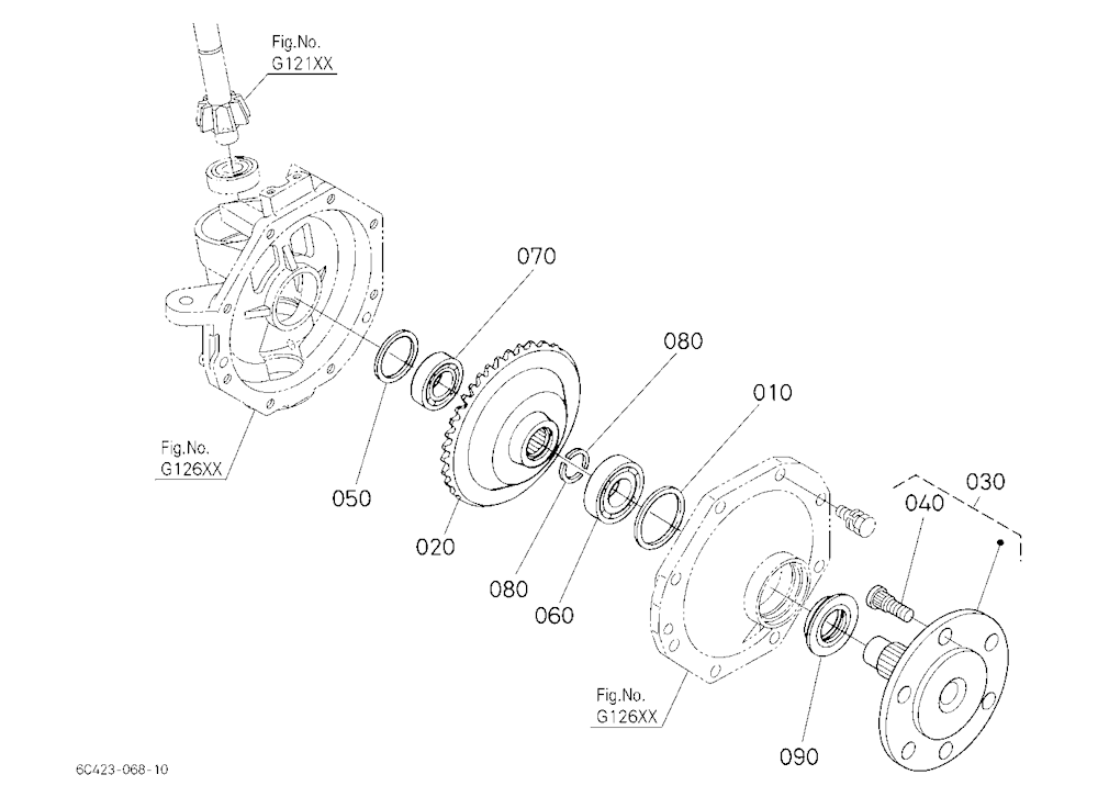 Front Axle Lh