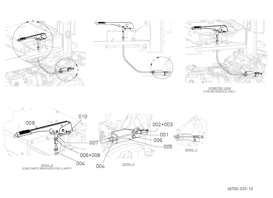 Park Brake Assembly - Range 1