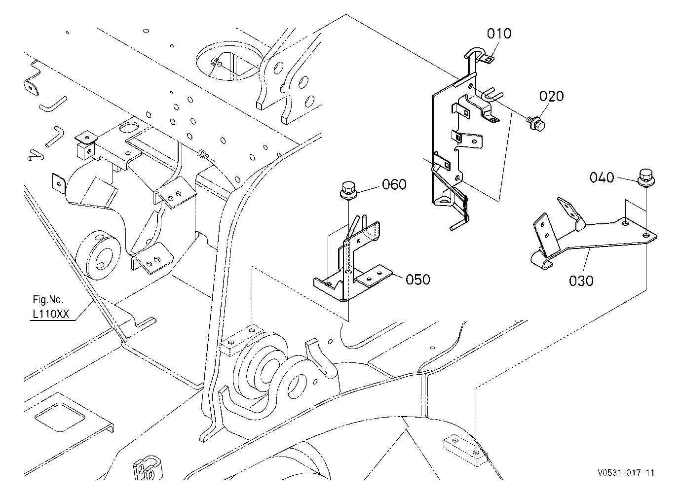 Fuel Piping Stay