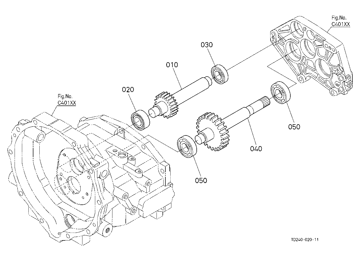 Pto Countershaft