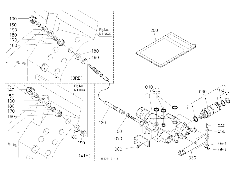 Auxiliary Control Valve With Flow Control Kit (Fd)