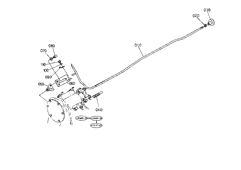 Engine Stop Rod [New Type]