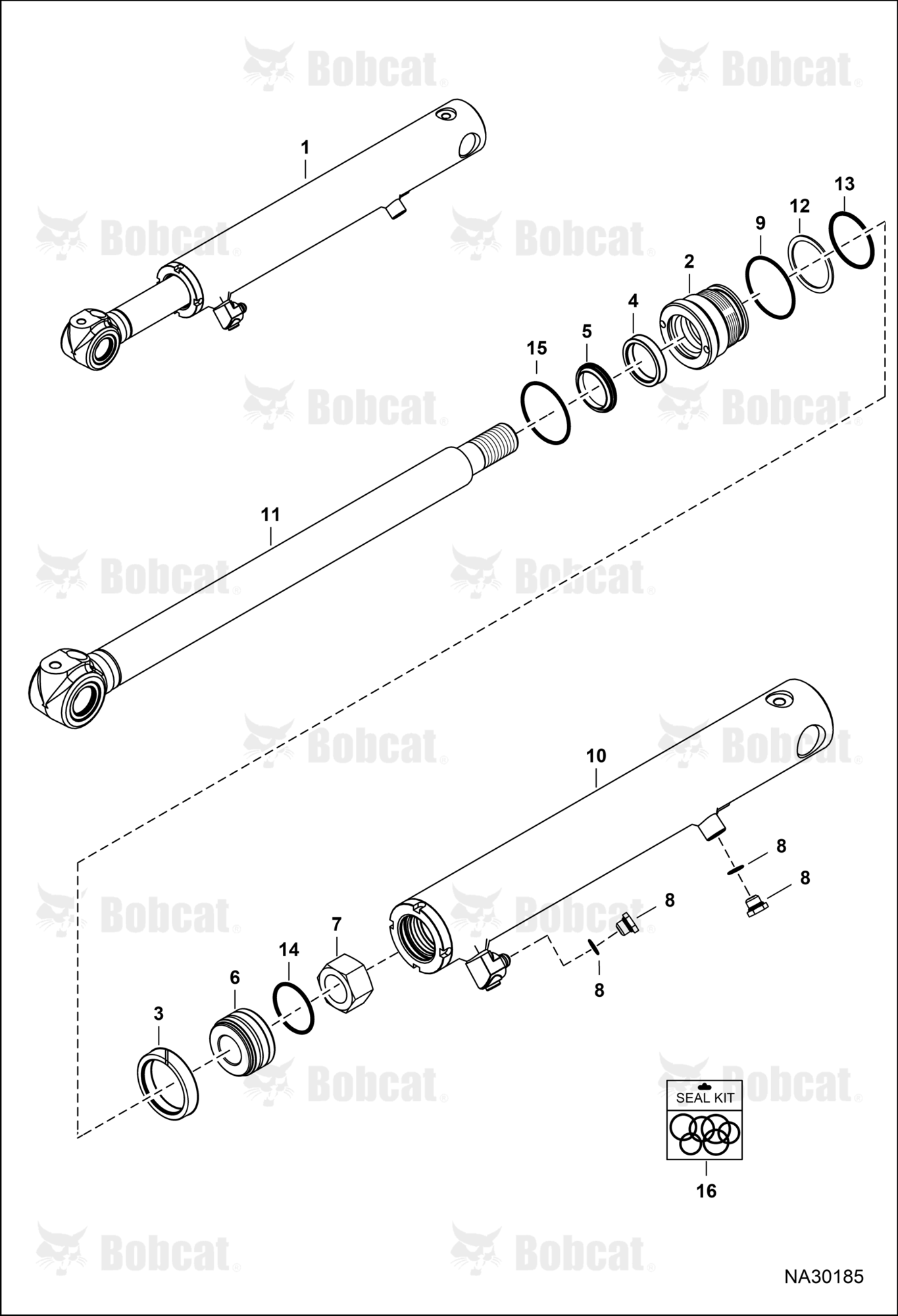 Bucket Cylinder  B61311340 & Above
