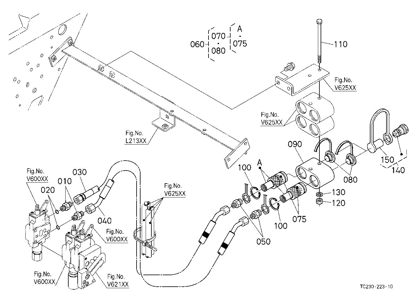 Auxiliary Control Valve Coupler (3Rd) [New] [Optio