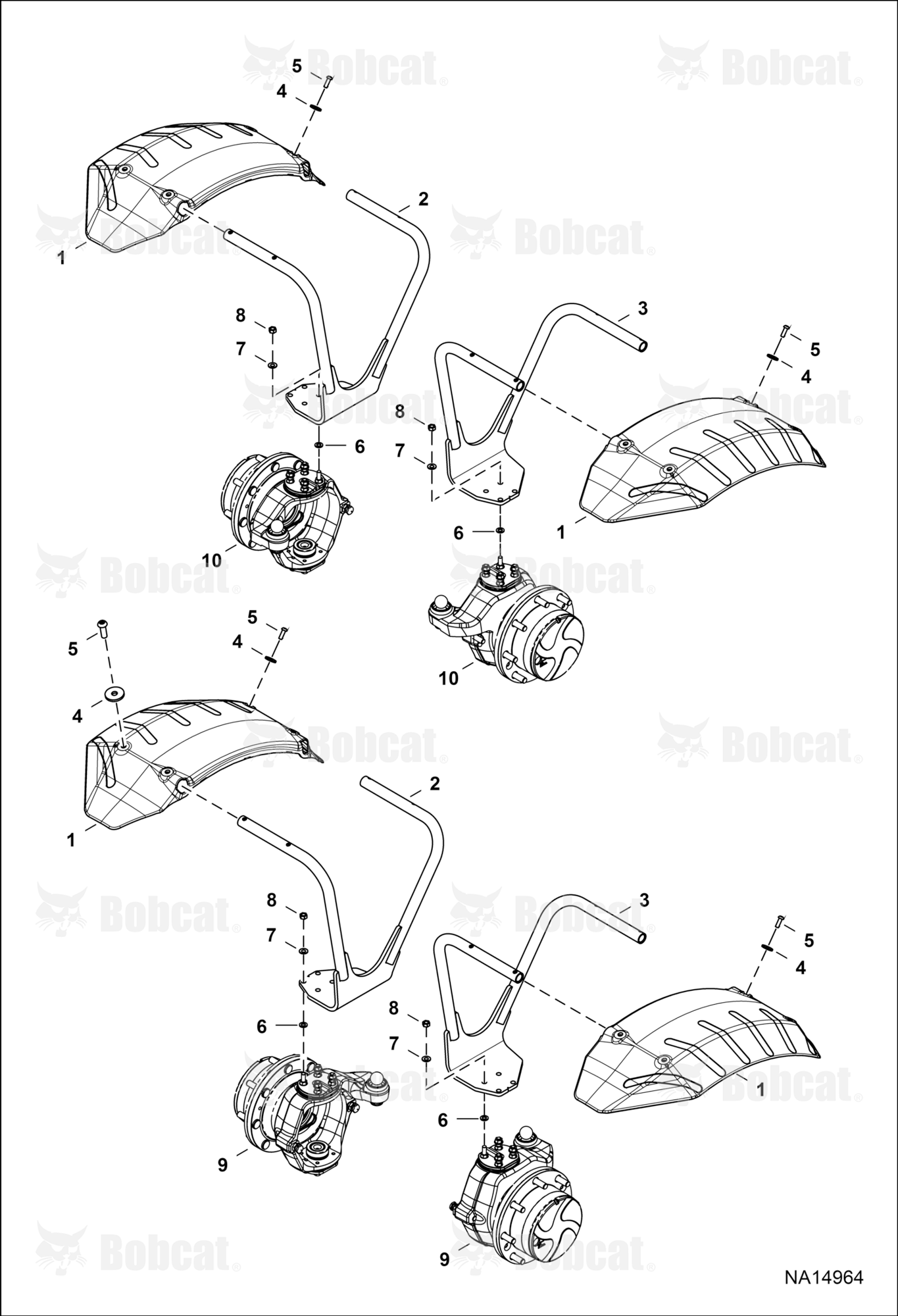 Mudguards (20" Wheels)