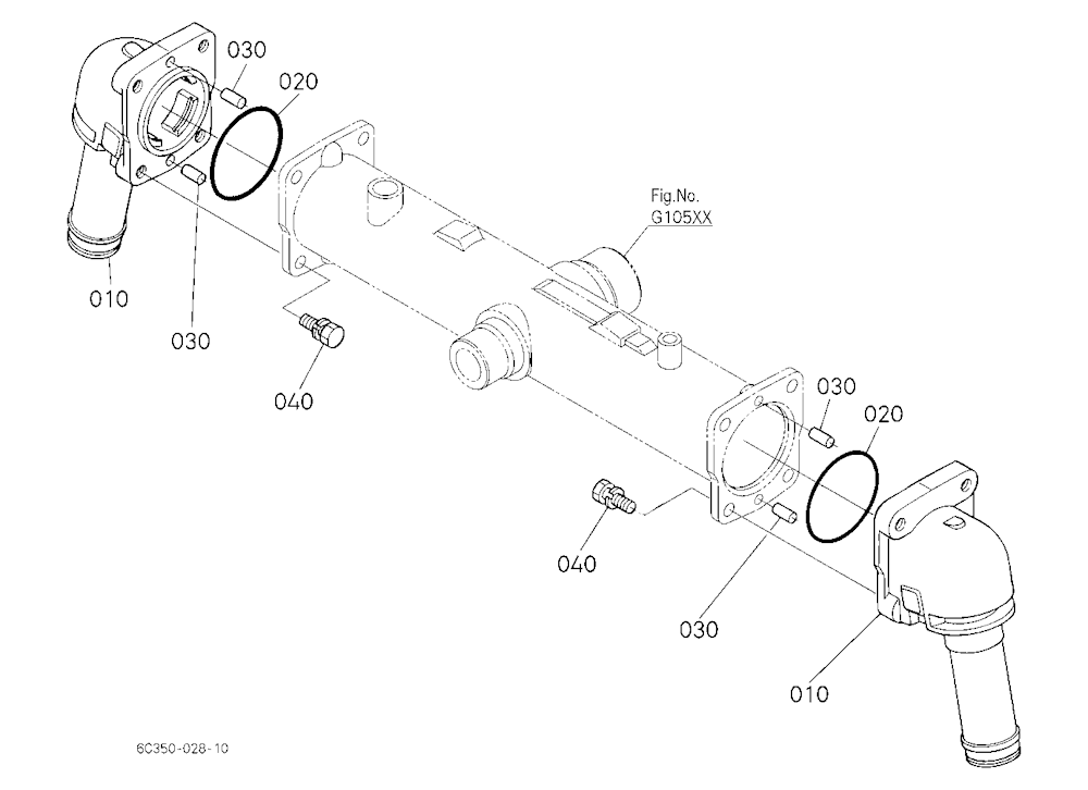 Front Axle Case Lh