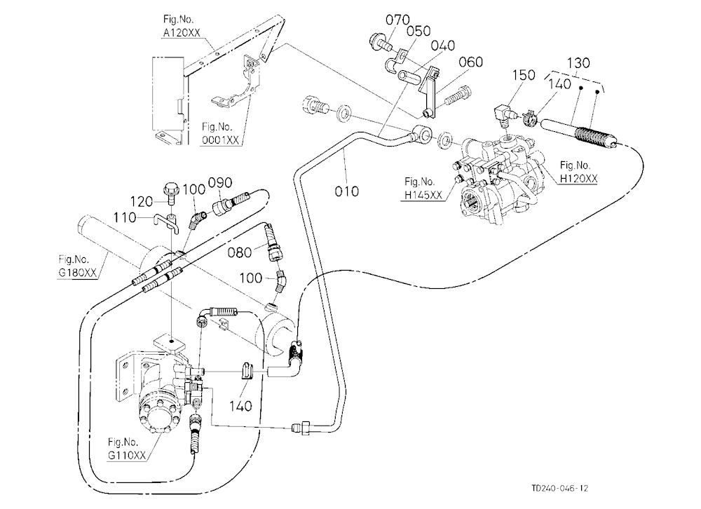 Hydraulic Oil Line (Ps)