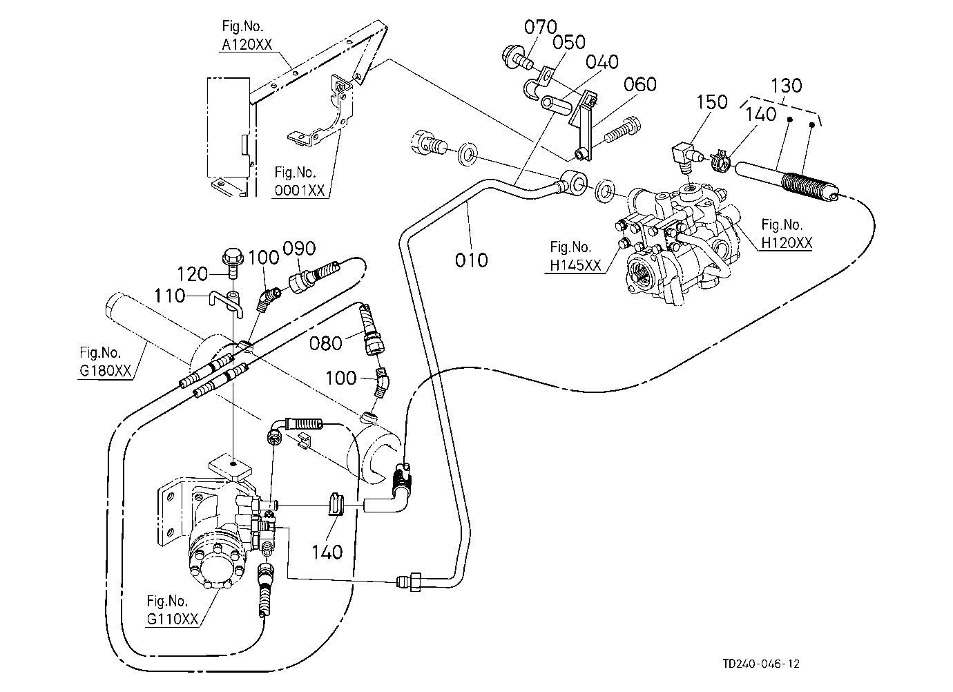 Hydraulic Oil Line (Ps)
