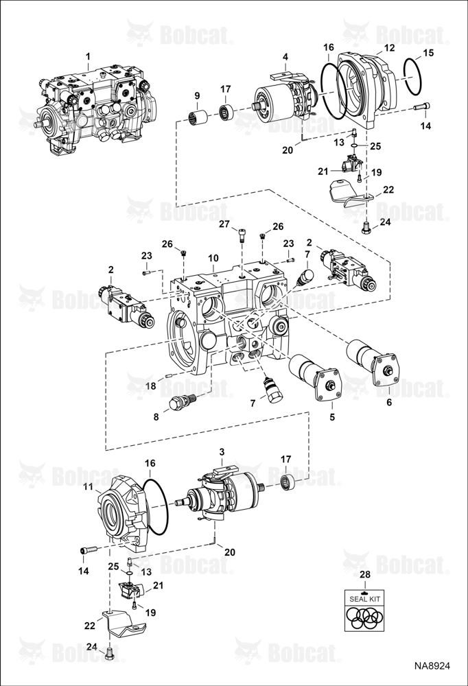 Hydrostatic Pump (Selectable Joystick Control) (R902202753)