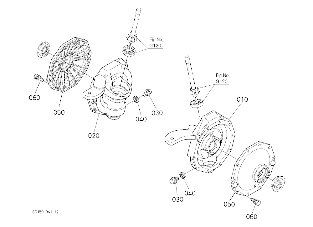 Front Axle Case [4Wd] [Except[Bi-Speed Turn Type]]