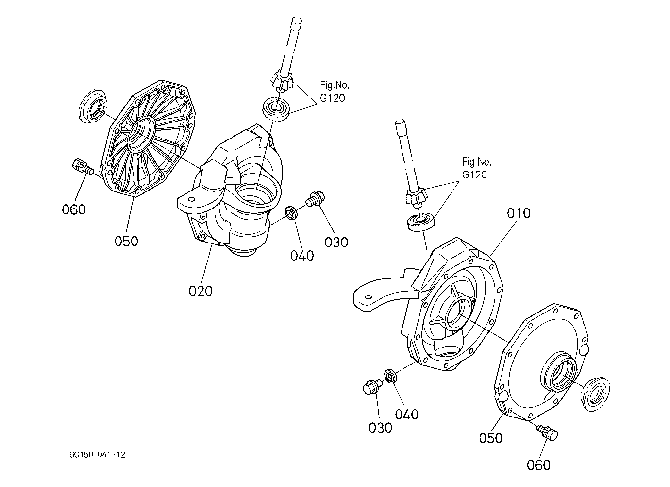 Front Axle Case [4Wd] [Except[Bi-Speed Turn Type]]