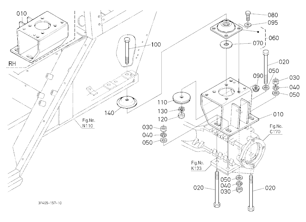 Cab Bracket Rear
