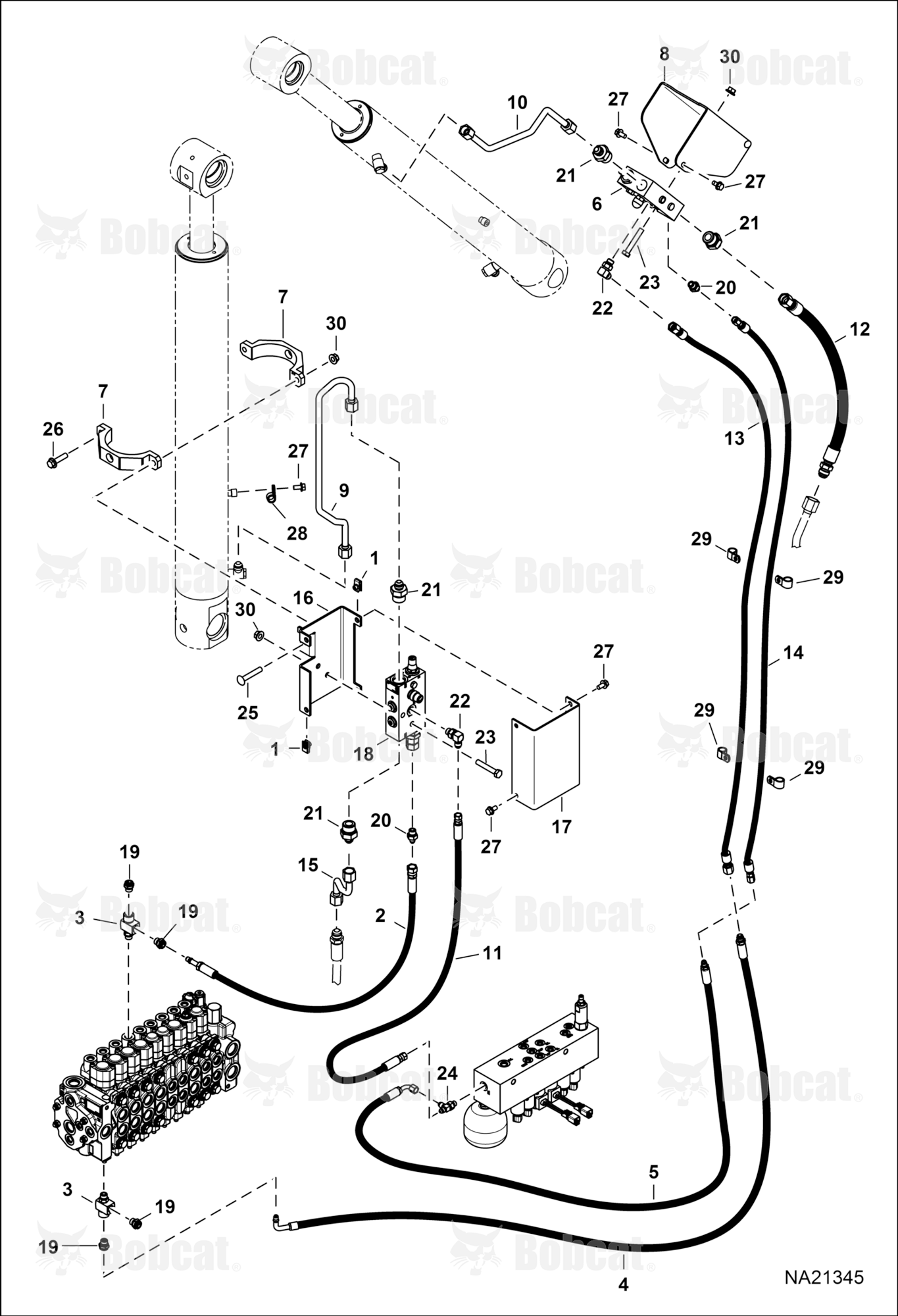Load Hold (Arm)  B4TC11001 - B4TC11188