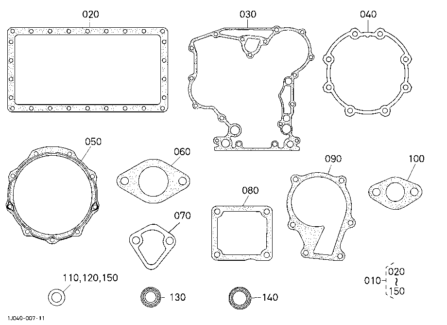 Lower Gasket Kit [Option]