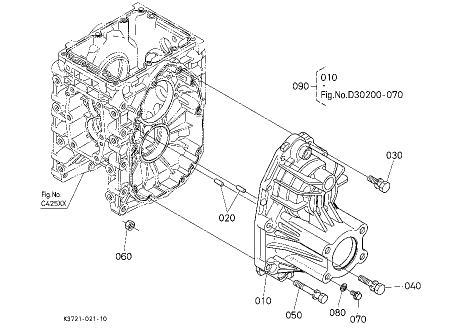 Front Axle Case Lh