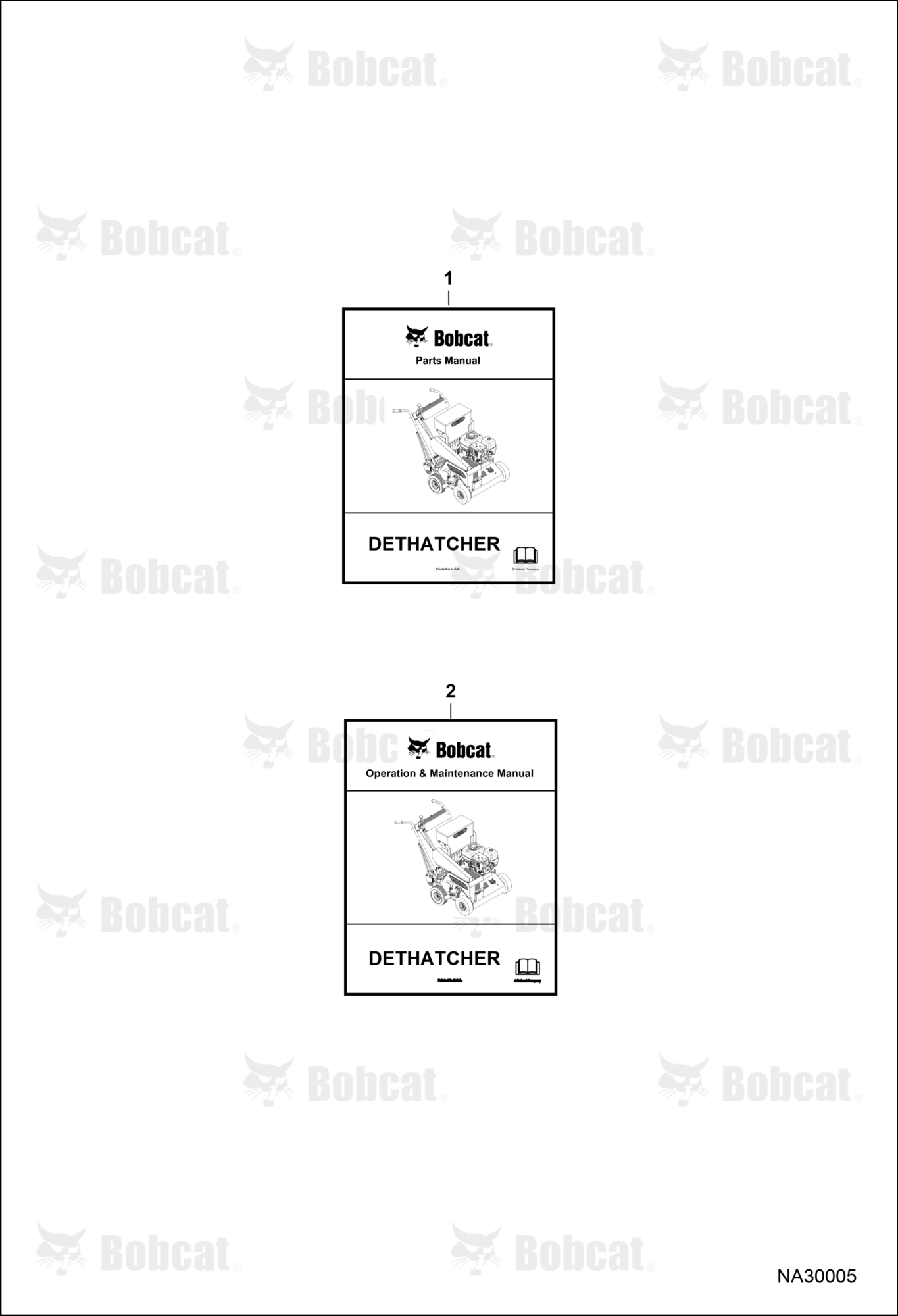 Maintenance Items (Literature)