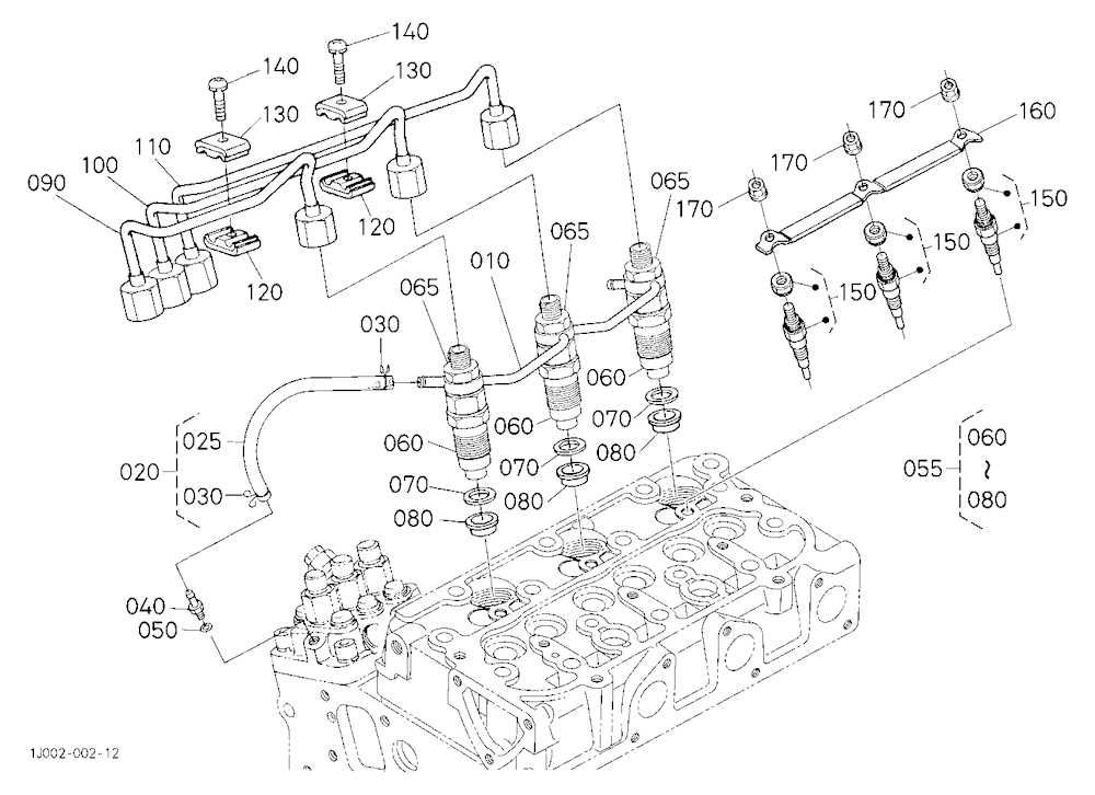 Nozzle Holder And Glow Plug