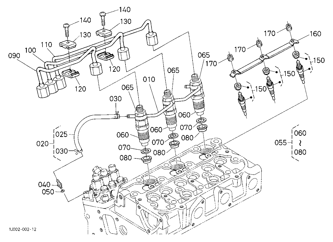 Nozzle Holder And Glow Plug