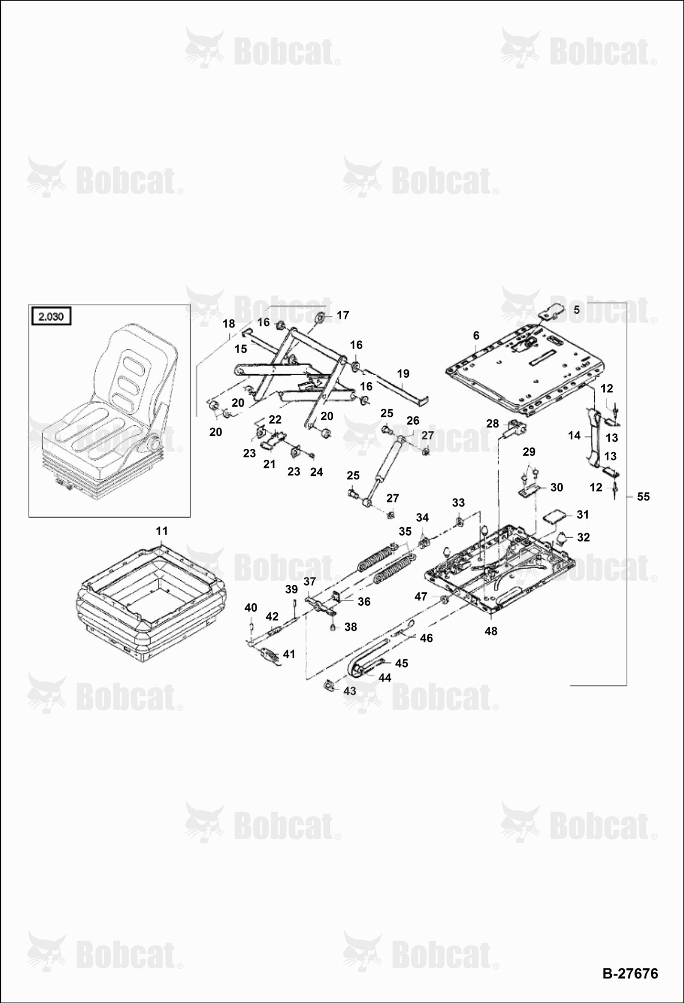 Operator Seat - Suspension