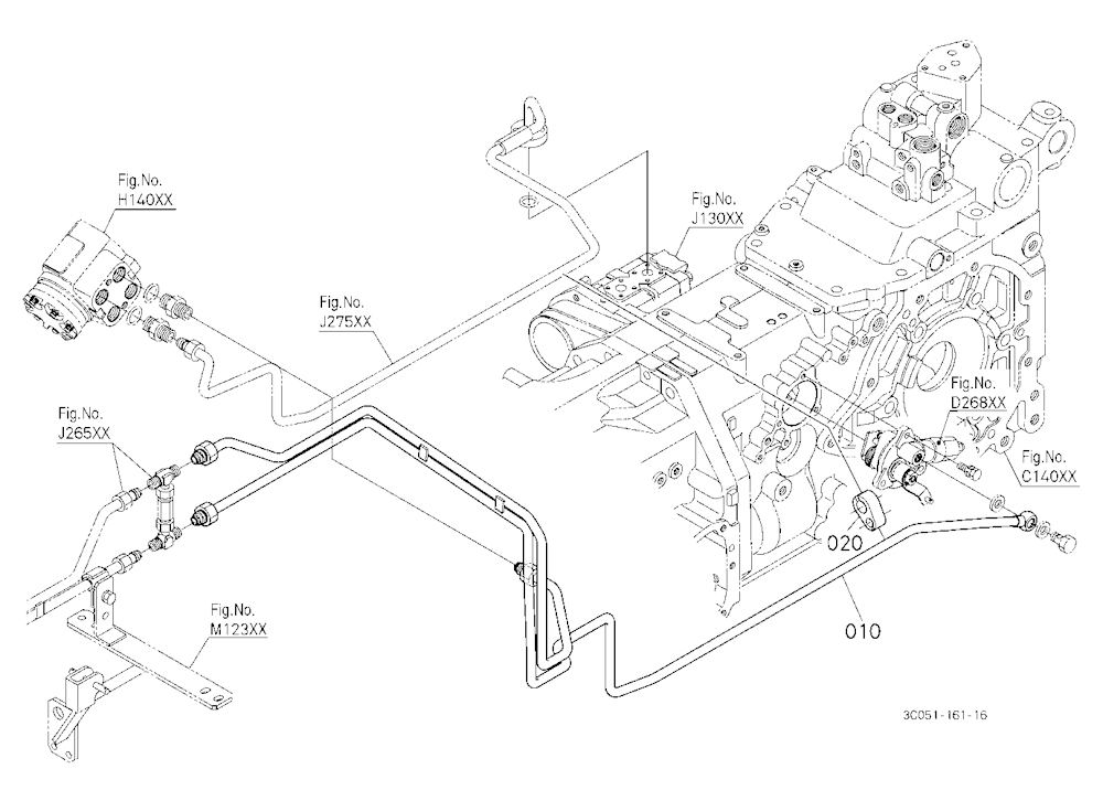 Hydraulic Oil Line (Shuttle/Pto/Controller) [New]