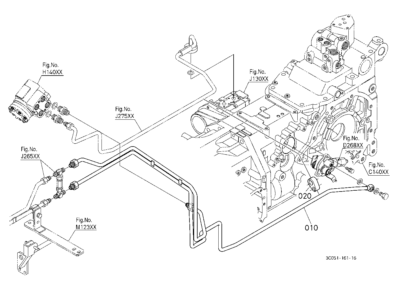 Hydraulic Oil Line (Shuttle/Pto/Controller) [New]